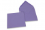 Buste colorate per biglietti d'auguri - viola, 155 x 155 mm | PIT Packaging.it | Paesedellebuste