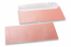 Buste colorate madreperla rosa confetto - 110 x 220 mm | PIT Packaging.it | Paesedellebuste