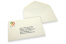 Buste per biglietti d'auguri colore crema - esempio stampato | PIT Packaging.it | Paesedellebuste