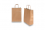 Sacchetti di carta con manici intrecciati - bronzo, 220 x 100 x 310 mm, 90 grammi | PIT Packaging.it | Paesedellebuste