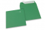 Buste di carta colorate - Verde scuro, 160 x 160 mm | PIT Packaging.it | Paesedellebuste