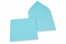 Buste colorate per biglietti d'auguri - azzurro cielo, 155 x 155 mm | PIT Packaging.it | Paesedellebuste