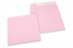 Buste di carta colorate - Rosa chiaro, 160 x 160 mm  | PIT Packaging.it | Paesedellebuste