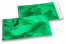 Buste metallizzate colorate verde - 114 x 229 mm | PIT Packaging.it | Paesedellebuste