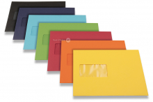 Buste colorate con finestra | PIT Packaging.it | Paesedellebuste