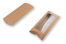 Scatole a cuscino Kraft - 110 x 220 x 35 mm - con finestra 70 x 180 mm | PIT Packaging.it | Paesedellebuste
