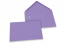 Buste colorate per biglietti d'auguri - viola, 114 x 162 mm | PIT Packaging.it | Paesedellebuste