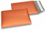 Buste imbottite metallizzate opache ECO - arancione 180 x 250 mm | PIT Packaging.it | Paesedellebuste