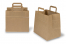 Sacchetti di carta con manici piatti - marrone, 260 x 175 x 245 mm | PIT Packaging.it | Paesedellebuste