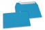 Buste di carta colorate - Blu oceano, 114 x 162 mm  | PIT Packaging.it | Paesedellebuste