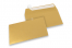 Buste di carta colorate - Oro metallizzato, 114 x 162 mm | PIT Packaging.it | Paesedellebuste