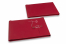 Buste con corda e rondella - 162 x 229 x 25 mm, rosso | PIT Packaging.it | Paesedellebuste