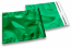 Buste metallizzate colorate verde - 165 x 165 mm | PIT Packaging.it | Paesedellebuste