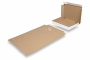Scatole da spedizione piatte bianco - 340 x 235 x 40 mm