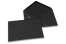 Buste colorate per biglietti d'auguri - nero, 133 x 184 mm | PIT Packaging.it | Paesedellebuste