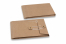 Buste con corda e rondella - 114 x 162 x 25 mm, marrone | PIT Packaging.it | Paesedellebuste
