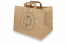 Shopper in carta per asporto - marrone + spuntino | PIT Packaging.it | Paesedellebuste