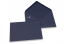 Buste colorate per biglietti d'auguri - blu scuro, 114 x 162 mm | PIT Packaging.it | Paesedellebuste