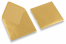 Buste dorate per biglietti d'auguri 150 x 150 mm | PIT Packaging.it | Paesedellebuste