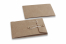 Buste con corda e rondella - 114 x 162 x 25 mm, kraft marrone | PIT Packaging.it | Paesedellebuste