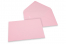 Buste colorate per biglietti d'auguri - rosa chiaro, 162 x 229 mm | PIT Packaging.it | Paesedellebuste