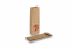 Sacchetti in carta con fondo quadro marrone - 80 x 50 x 250 mm con finestra, 250 ml | PIT Packaging.it | Paesedellebuste