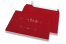 Buste colorate natalizie - Rosso, con decorazione Natalizia | PIT Packaging.it | Paesedellebuste