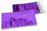 Buste metallizzate colorate viola - 114 x 229 mm | PIT Packaging.it | Paesedellebuste
