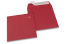 Buste di carta colorate - Rosso scuro, 160 x 160 mm  | PIT Packaging.it | Paesedellebuste