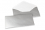 Buste colorate per biglietti d'auguri - argento, 110 x 220 mm | PIT Packaging.it | Paesedellebuste