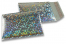 Buste imbottite metallizzate ECO - argento olografico 180 x 250 mm | PIT Packaging.it | Paesedellebuste