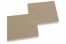 Buste riciclate (marrone) - 120 x 120 mm | PIT Packaging.it | Paesedellebuste