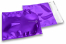 Buste metallizzate colorate viola - 165 x 165 mm | PIT Packaging.it | Paesedellebuste