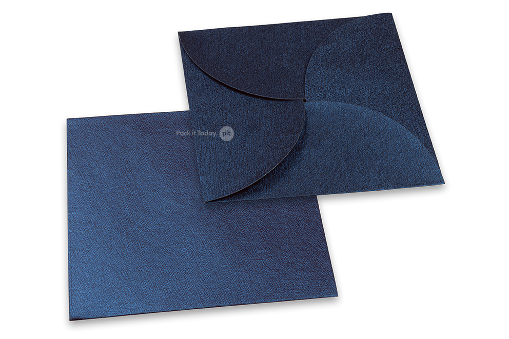 Buste da regalo con chiusura a 'Pochettes' - Blu