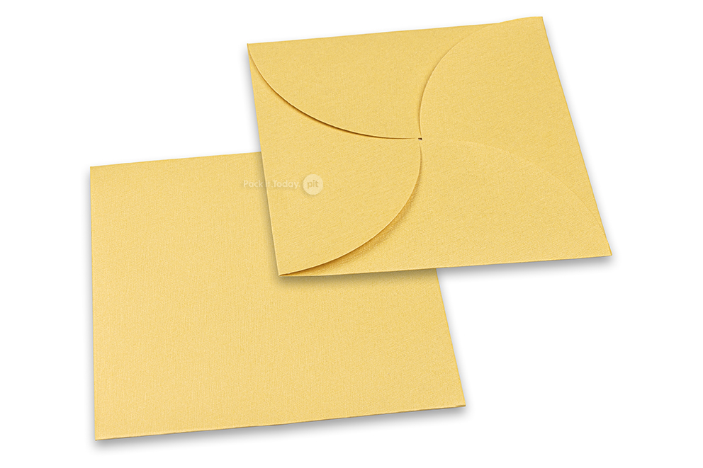 Buste da regalo con chiusura a 'Pochettes' - Oro