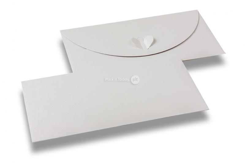 Buste con chiusura a cuore - Bianco