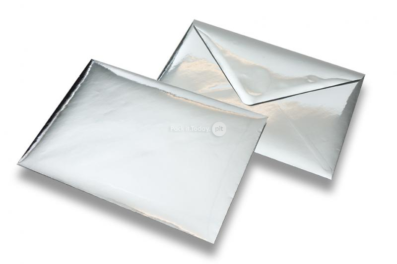 Buste con effetto specchio argento