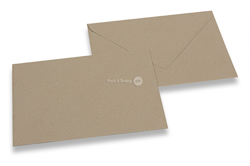 Buste riciclate (marrone) - 162 x 229 mm