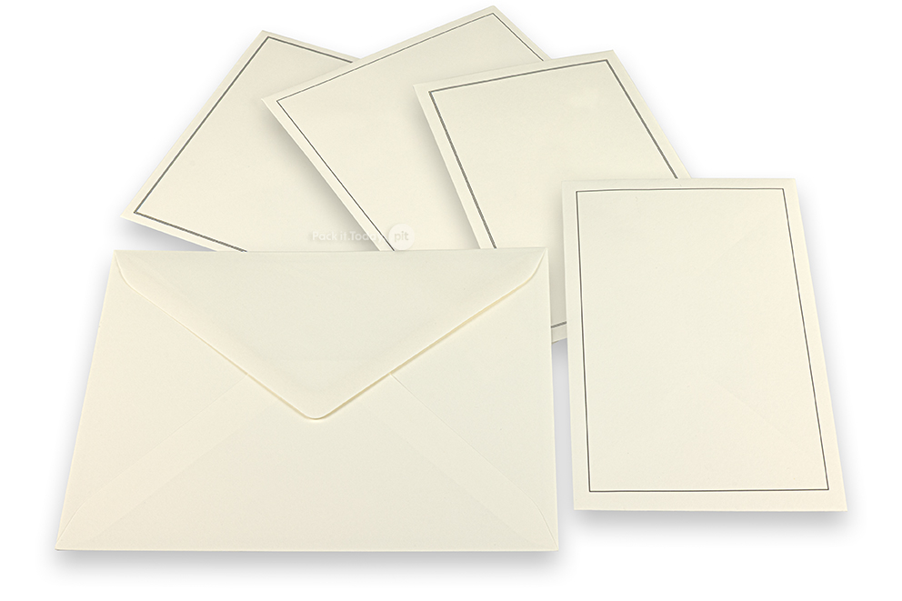 Buste di lutto - collezione crema