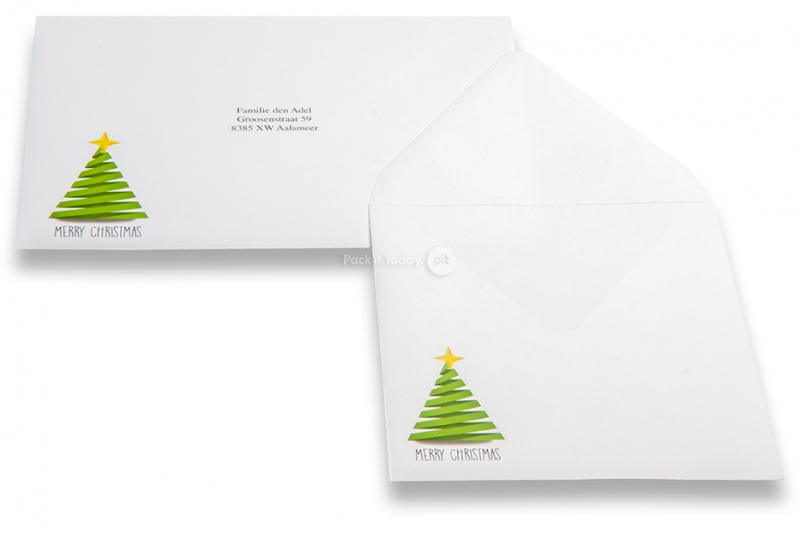 Buste per biglietti di Natale - Albero di Natale