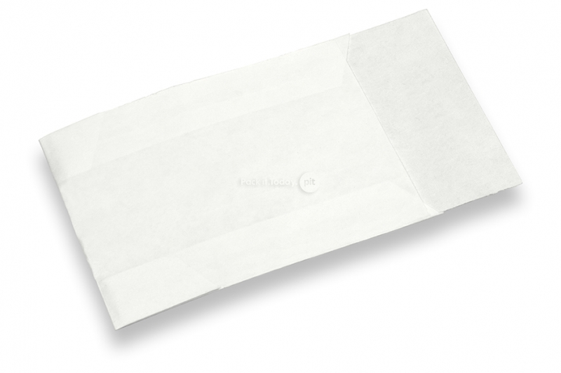 Bustine verticali bianche in carta kraft - 45 x 60 mm