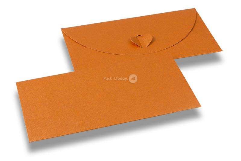 Buste con chiusura a cuore - Rame
