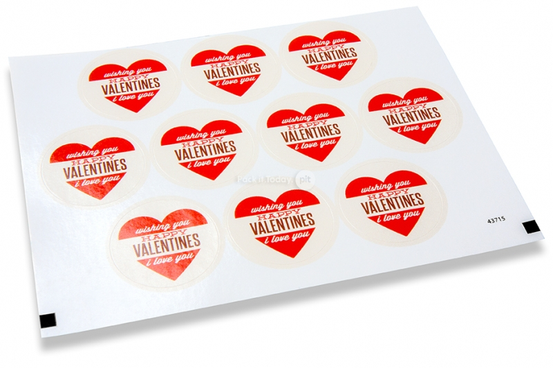 Sigilli per amore - wishing you happy valentines cuore rosso