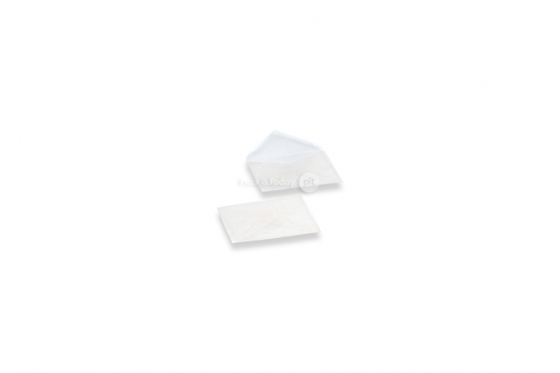 Buste trasparenti bianco - 62 x 98 mm