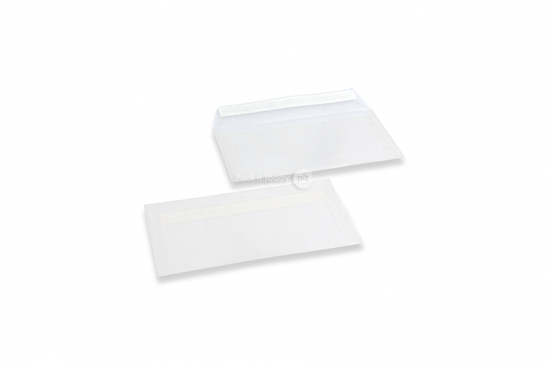 Buste trasparenti bianco - 110 x 220 mm