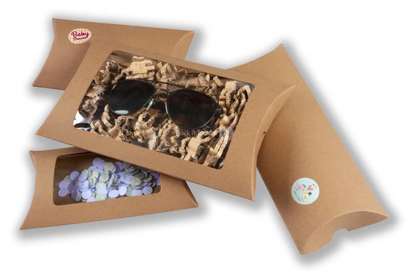 Scatole a cuscino Kraft