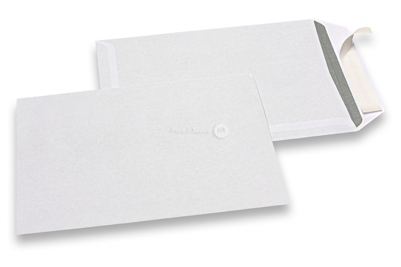 Buste standard, 176 x 250 mm, 90 grs., senza finestra, chiusura a striscia