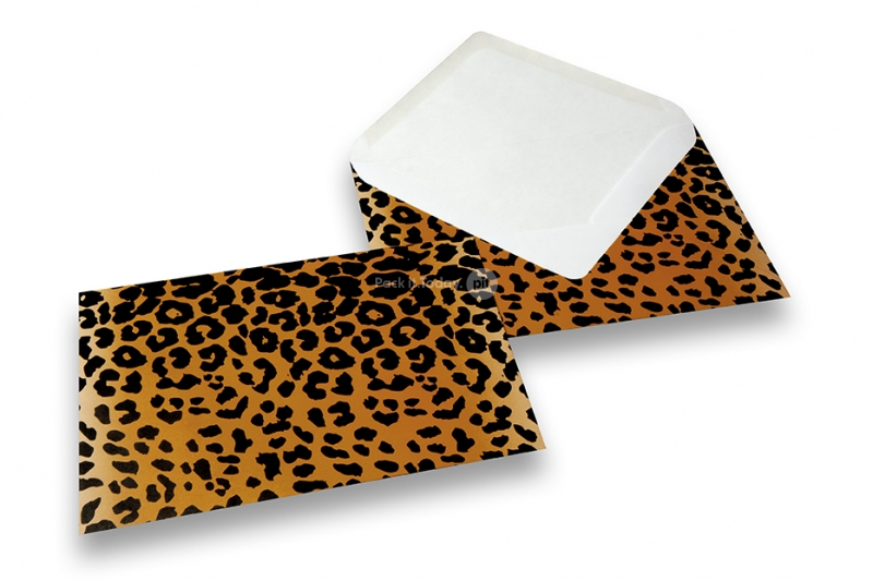 Buste decorate con animali - nero/giallo, motivo leopardato