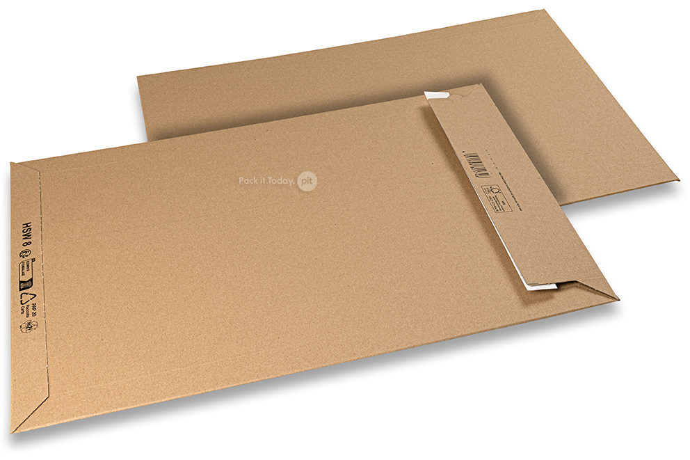 Buste da spedizione in cartone ondulato - 360 x 525 mm