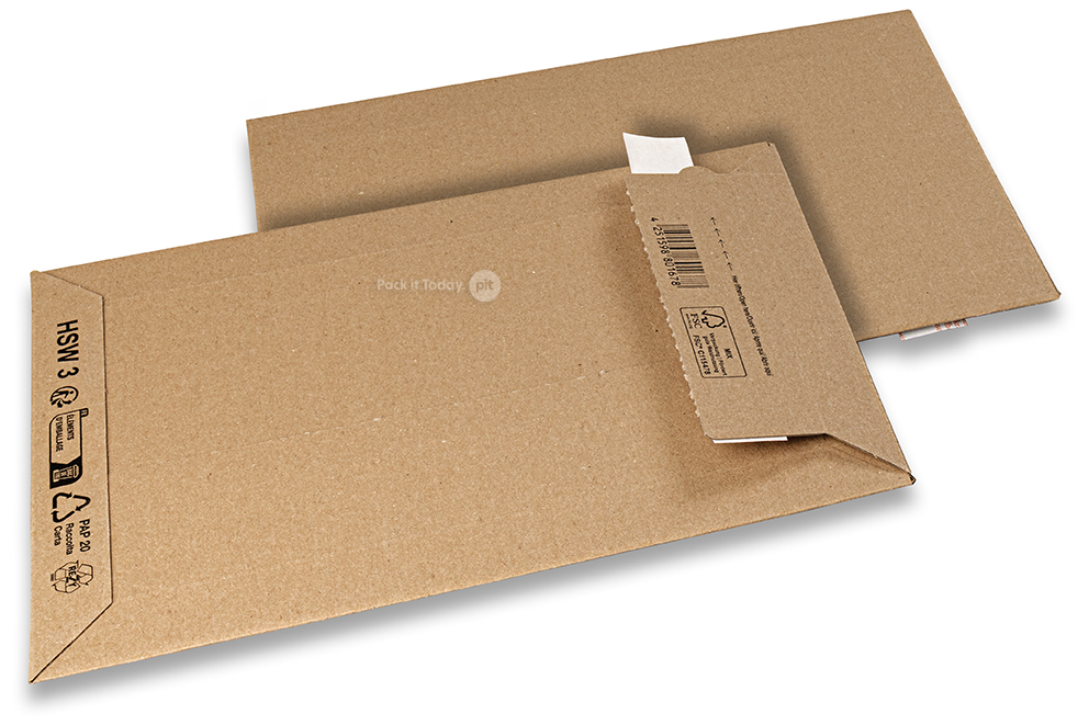 Buste da spedizione in cartone ondulato - 220 x 320 mm
